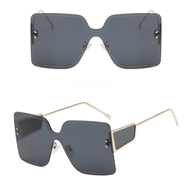 Цельные персонализированные модные солнцезащитные очки унисекс MePanda с защитой от ультрафиолета, UV400.