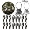 Buckle Outdoor Hook Safety Travel Tools D Carabiner D-Ring Key Chain Camping Keyring Spring Clips