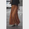 Asheng Pleated Skirt: 16 Colors, Large-Swing, Floor-Length, Wrinkled, Ankle-Length, Ultra-Long, Knee-Length, High-End, Spring/Autumn