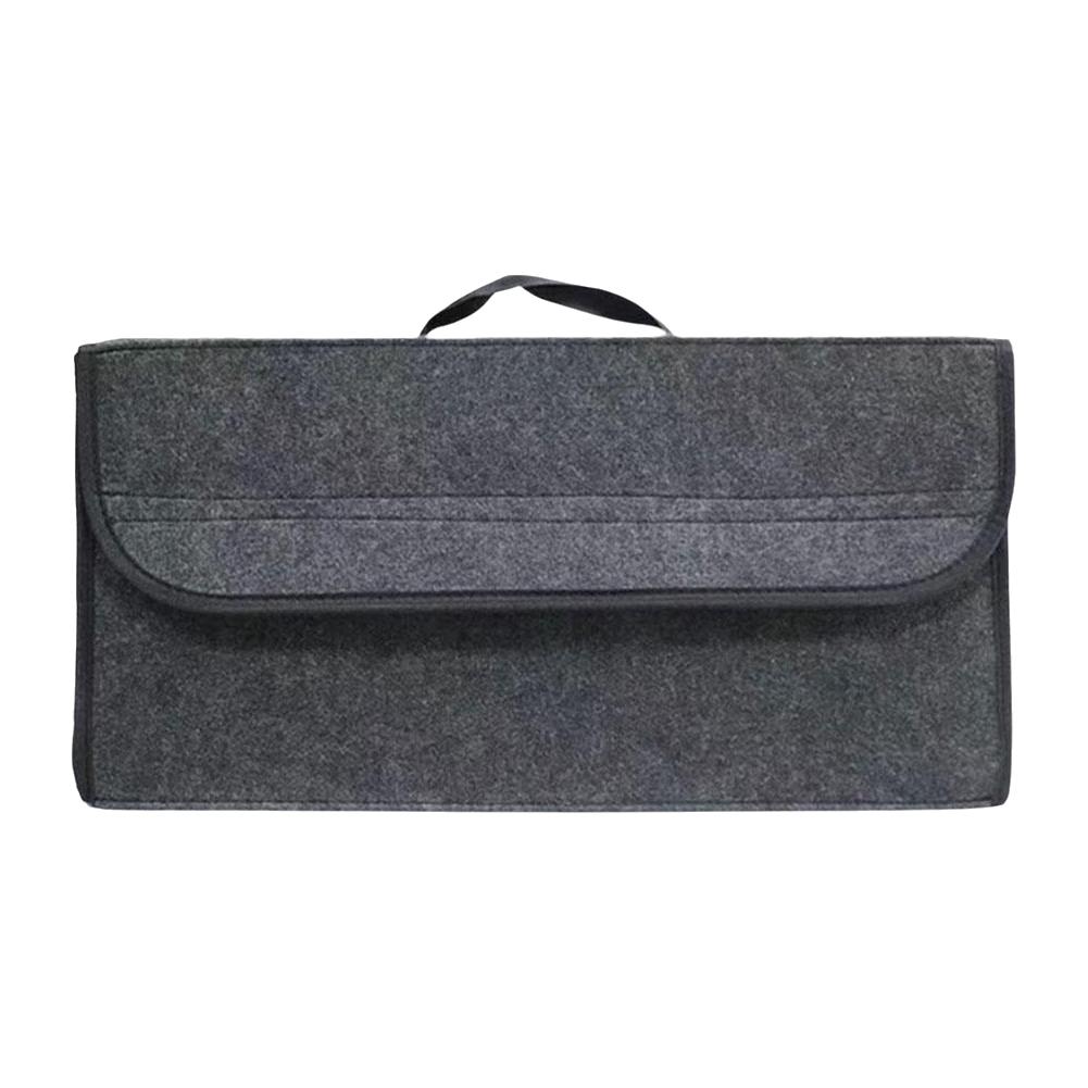 Складной фетровый ящик для хранения в багажнике автомобиля, темно-серый автомобильный органайзер, сумка для хранения в багажнике автомобиля, аксессуары для сумок для хранения автомобиля