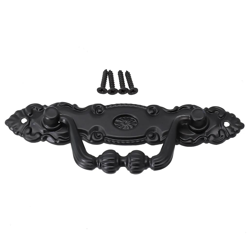 Ретро европейские дверные ручки, ручка для шкафа из цинкового сплава, антикварная мебель, ручки для ящиков шкафа, фурнитура для шкафов