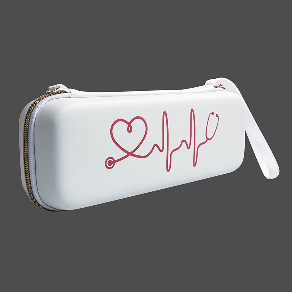 Сумка для хранения стетоскопа из твердого материала EVA, чехол для переноски инструментов для ухода за больными, дорожные и медицинские органайзеры с застежками-молниями