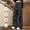 MJ STYLE Women's Weather-Resistant Casual Cargo Pants