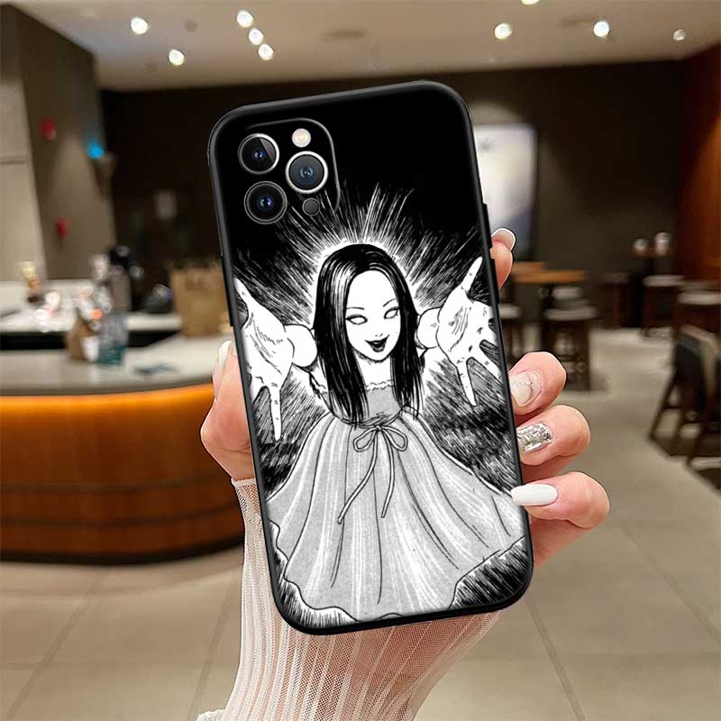 NH35 Junji Ito Tomie Shell Phone Case for Samsung Galaxy Note 10 20 S23 S24 S25 Ultra FE Plus Edge Lite A02S A35 A07 A17