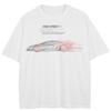 Streetwear Racing Car Graphic T-Shirt Cotton Unisex Tops Tees Summer Short Sleeves T Shirt