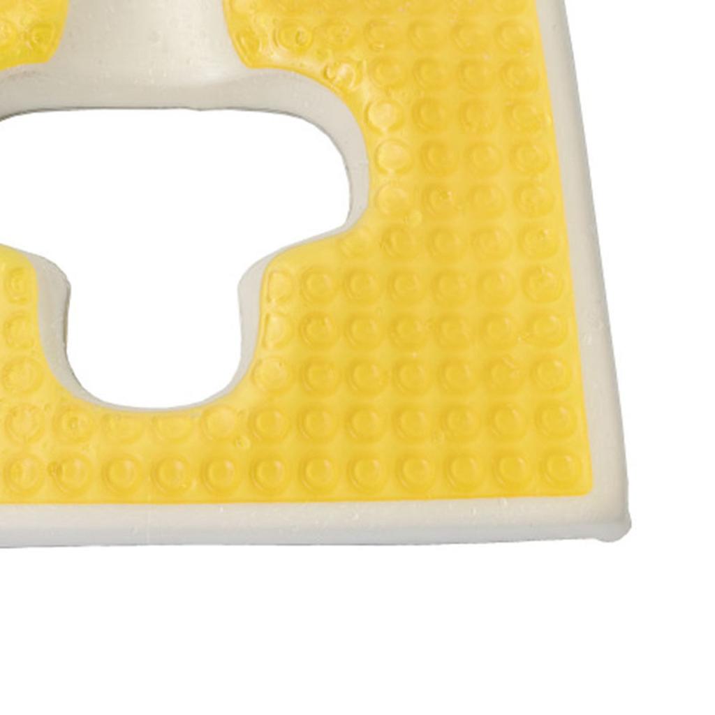 Подушка от пролежней для ягодиц с гелем и эффектом памяти, Т-образное отверстие, водонепроницаемая, дышащая, против пролежней