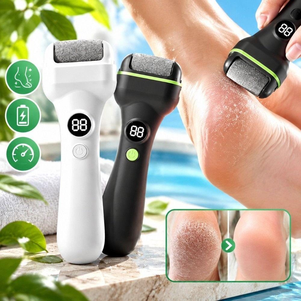 Motorized Roller Electric Foot Callus Remover Pedicure Tool Daily Personal Care Routine