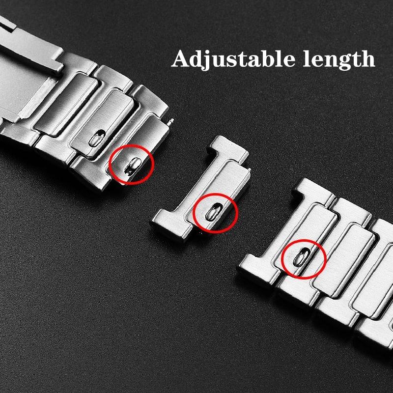 For Huawei WATCH 4Pro Mars Titanium Metal Watch Band 4PRO Titanium Alloy Silver Blue New Watch Chain Arc End Bracelet Watchband