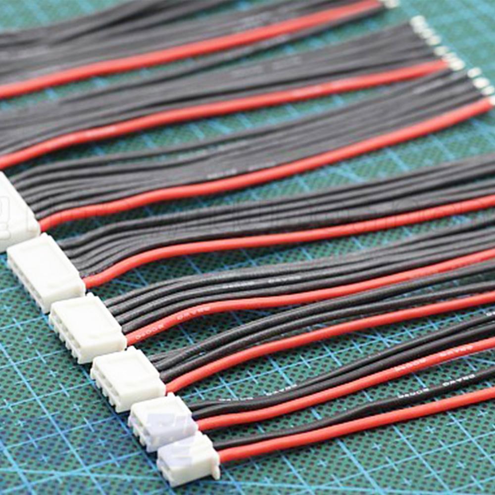 5pcs/lot 1S 2S 3S 4S 5S 6S Lipo Battery Balance Charger Cable IMAX B6 Connector Plug Wire
