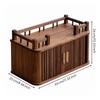 Versatile Wooden Desktop Storage Organizer Multifunctional