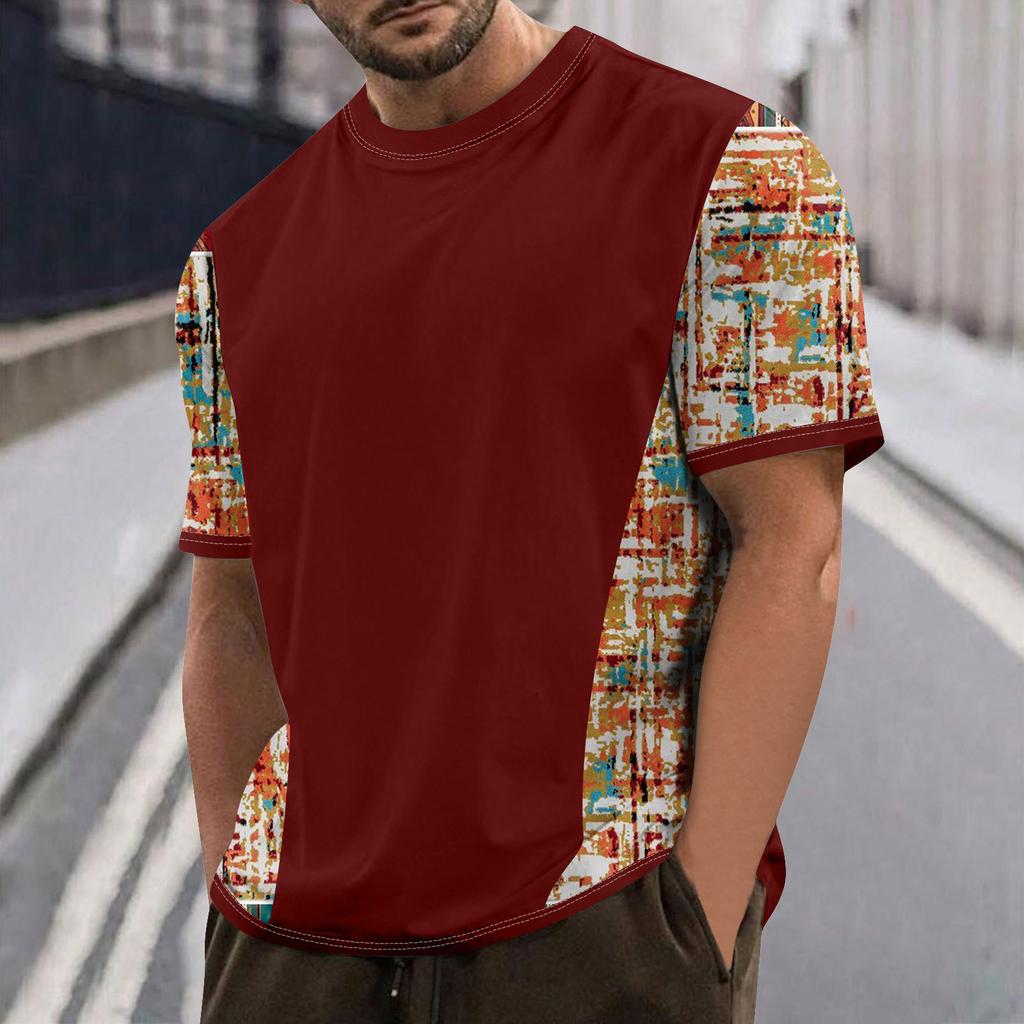 Мужская футболка Футболки с графическим текстом Pool3D печать Уличная повседневная одежда с короткими рукавами и принтом Базовая одежда