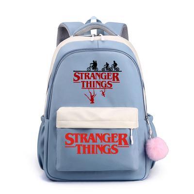 Детский рюкзак с принтом «Очень странные дела» для мальчиков и девочек, водонепроницаемый, большой, для школы.