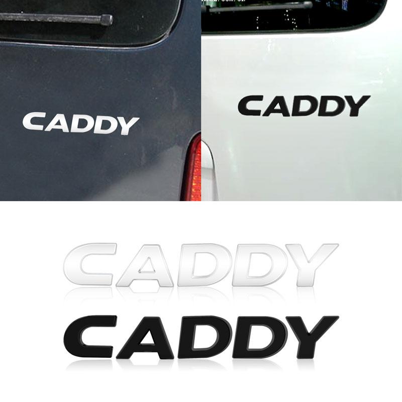 Авто металл для Caddy Maxi TDI логотип автомобильный стиль 3D значок надписи наклейки багажник наклейки аксессуары