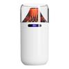 Volcano Air Humidifier with Colorful Night Light 3 Mist Modes Aroma Essential Oil Diffuser for Auto Interior Decoration