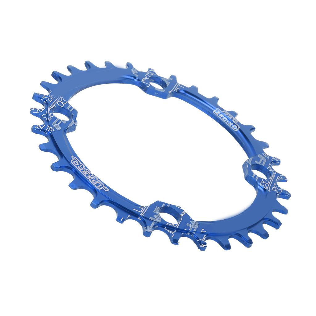 FMFXTR Bike Chainring Bicycle Narrow Wide 104 BCD 32T Round Chainring for Mountain Bike BicycleBlue