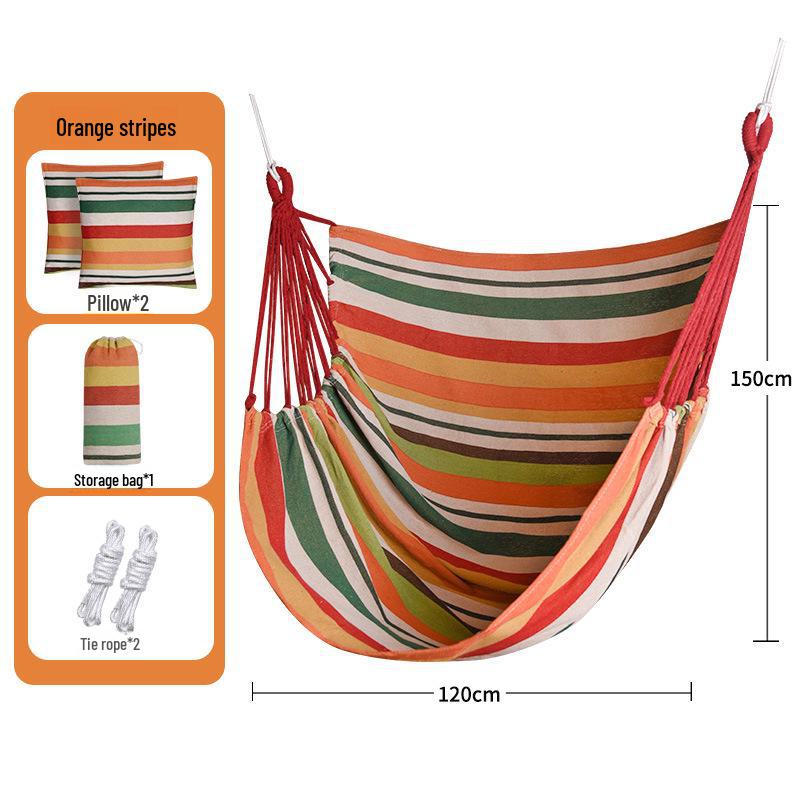 Versatile Hanging Chair for Dorms, Hammocks, and Courtyards - Indoor/Outdoor Swing