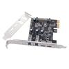 Highly Speed PCIE 1X To USB 3.0 Expansion Card USB 3.2 Gen1 Type C and USB 3.0 Interfaces Risers Card For Desktop PC