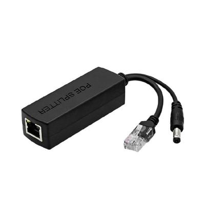 Промышленный сплиттер питания через Ethernet 48 В в 12 В 1,2 А, компактный дизайн, POE-сплиттеры для систем видеонаблюдения