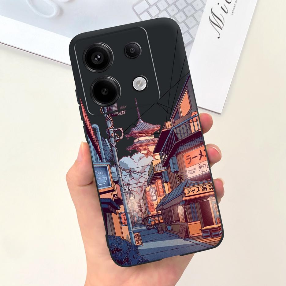 Для чехла Xiaomi Poco X6 Pro Новый Модный Мультяшный Чехол Мягкий Силиконовый Чехол для Телефона Для Xiaomi Poco X6 PocoX6 Pro X6Pro Fundas Бампер