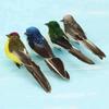 Outdoor Decor Simulation Feather Bird Garden Forest Flower Decoration Bird Foam Feather Products FakeBird Garden Decoration