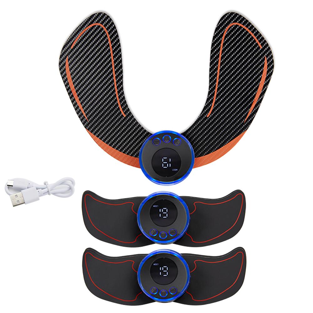 Электрический EMS тренажер для бедер, фитнес-тренажер для ягодиц, вибратор, формирователь, наклейка, стимулятор мышц, машина для похудения, массаж, расслабление