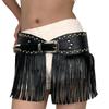 Vintage Western Fringe Belt Boho Hippie Wide Waist Women