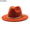 НОВАЯ белая женская шляпа-федора Панама Мужская церковная фетровая джазовая шляпа с широкими полями Торжественное платье Кепка