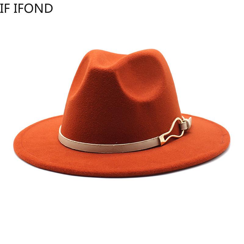 НОВАЯ белая женская шляпа-федора Панама Мужская церковная фетровая джазовая шляпа с широкими полями Торжественное платье Кепка