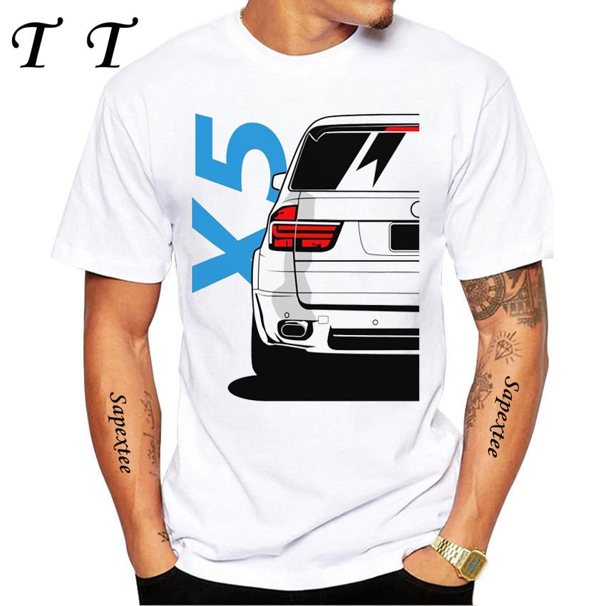 E90 Low Style Skull Driver TShirt New Summer Men Short Sleeve Legend E34 Car Art Tshirts Boy Casual White Tees
