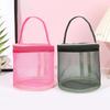 S/L Portable Knitting Yarn Balls Storage Case Basket Organizer Crochet Carrier Weave Tools Sewing Accessories Empty Mesh Bag