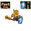 MOC Medieval Military Lion Knight Building Blocks Accessories Castle Soldier Shield Armor Model Toy Gift Mini Brick E023 Weapons