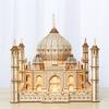 Cellbrain 3D Three-dimensional Puzzle Taj Mahal Wooden Puzzle DIY Puzzle Model Tourist Attraction, Korean Popular Puzzles