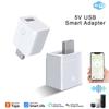 Tuya Умный мини-USB адаптер-переключатель WiFi Мини USB адаптер питания 5В Работает с Hey Google Alexa Алисой Для домашней автоматизации