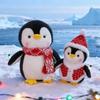 PP Cotton Penguin Plush Doll Cartoon Animal Plush Figure Stuffed Penguin Toy  Christmas Decorate