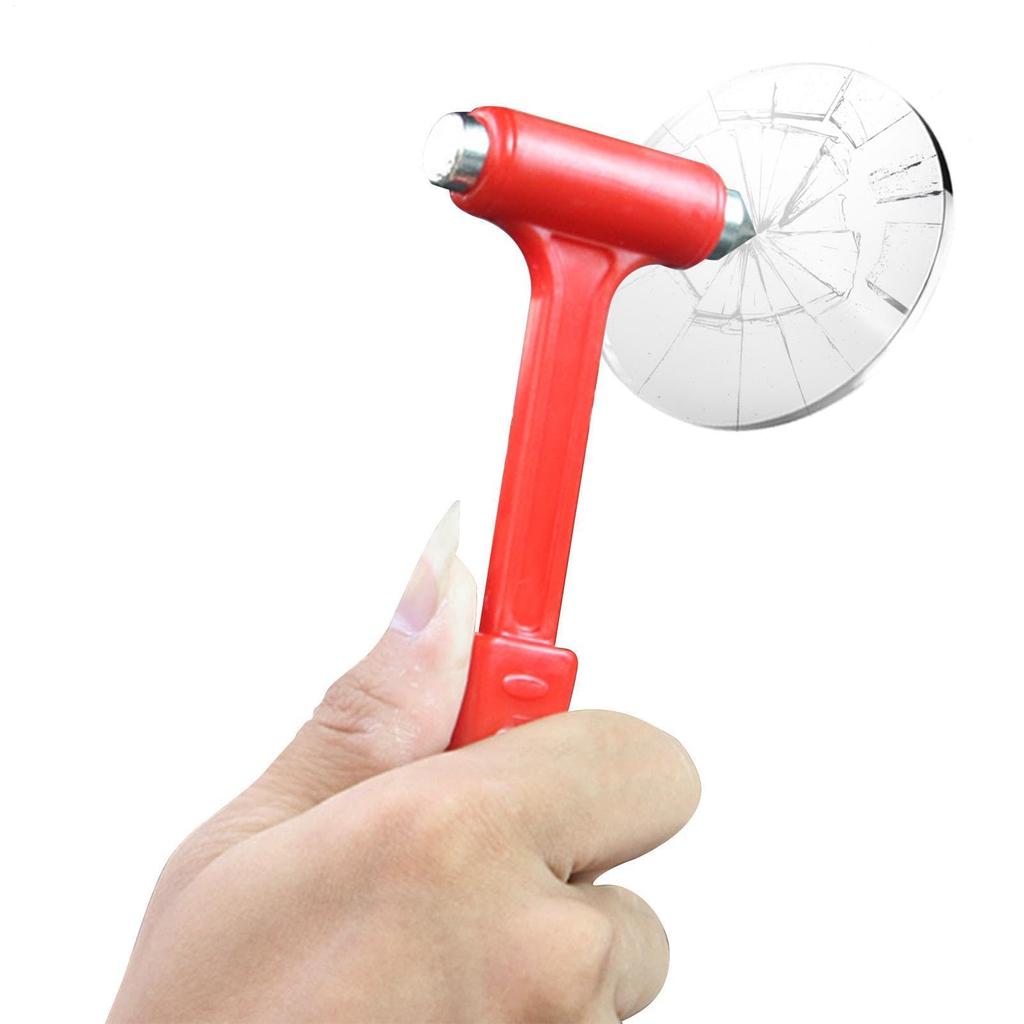 Nothhammer Auto -2 In -1 Auto Safety Hammer - KFZ Window Emergency Hammer -