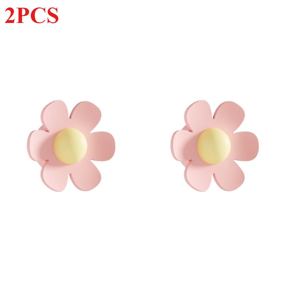 2PCS Bathroom Sink Drain Stoppers Durable Bathtub Washbasin Leakproof Covers Flower Design Odor Proof Seal Sink Accessories