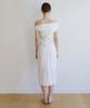 Riorg Wa Unbalanced Drape Sleeveless Ops White
