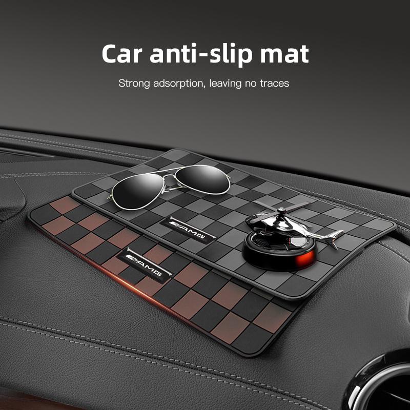 Dashboard Silicone Anti Slip Pad Phone Car Key Storage Pad Sticker For Mercedes Benz AMG W177 W176 X166 X167 C257 C218 X253 C118 OR5