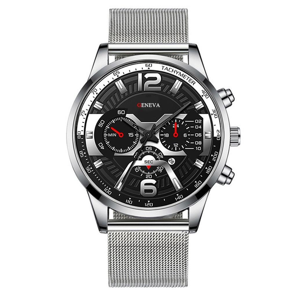 Мужские водонепроницаемые светящиеся наручные часы-будильник для бега