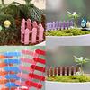 Wood Fence Palisade Miniature Fairy Garden Home Houses Decoration Mini Craft Micro Landscaping Decor Diy Accessories