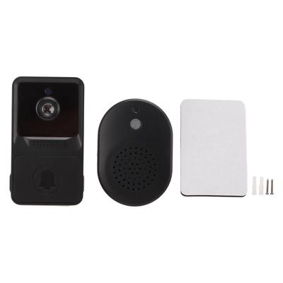 Умный дверной звонок с камерой ABS беспроводной бытовой 480P 800 мАч перезаряжаемый дверной звонок для камеры безопасности