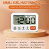 Digital Alarm Clock with Large Display, Two Alarm Functions, Up and Down Time Support, Magnetic Stand for Kitchen Desk Use Daily Indoors