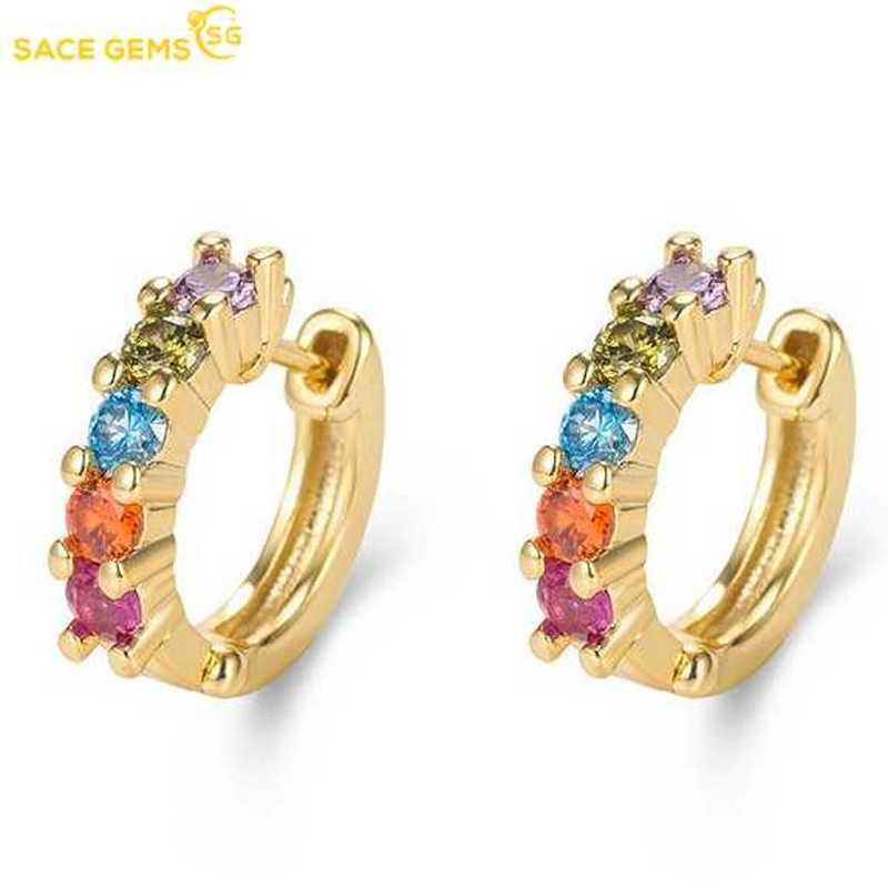 Sace Gems Классические серьги из циркона из медного сплава для женщин, подарки на свадьбу