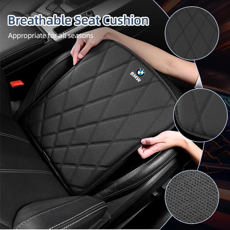 ELRA6 Hot 2025 Leather Car Front Seat Cover Protective Rearseat Mat Auto Cushion Protector For BMW 1 2 3 4 5 7 Series X1 X2 X3 X4 X5 X
