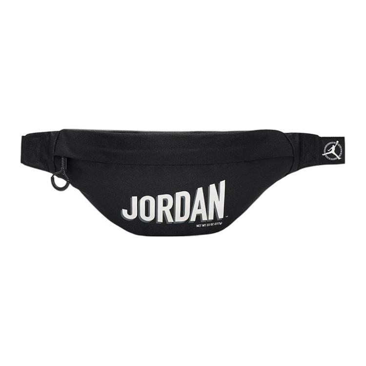 Jordan MJ MVP Flight Спортивная сумка через плечо на молнии, поясная сумка, унисекс, Черная FJ6811-010