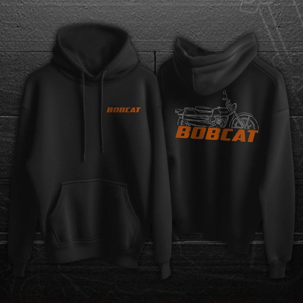 For Harley-Davidson BTH Bobcat 1966 fans - Motorcycle hoodie-Casual Pullover Sweatshirt for Riders