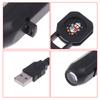 5V Проекционные огни Рождественская лампа USB Ночник Рождественская атмосфера Череп Призрак Переключаемый узор Проекция