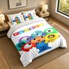 Soft Bedding Set Pocoyó cartoon Pattern, 1 Duvet Cover plus 2 Pillowcases Stylish Bedroom Home Textile