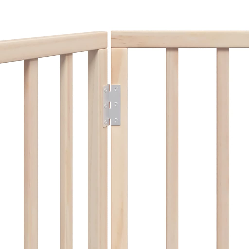 Vidaxl Składana Bramka Zabezpieczająca Dla Psa, 3 Panele, 150 Cm