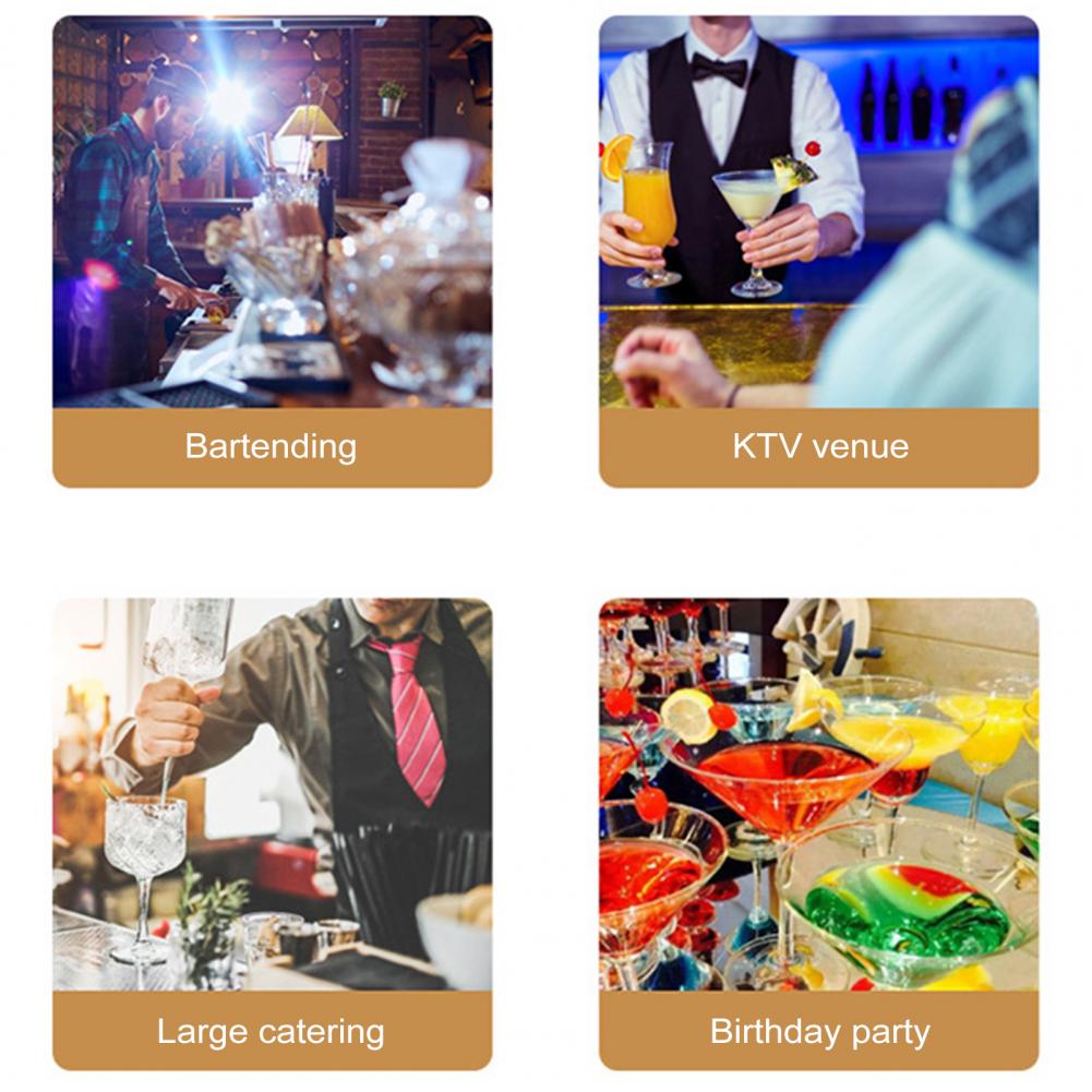 Bar Glass Crusher with Triple-divided Design Margarita Salt Rimmer with 3-ply Tumbler Cocktail for Glass for Margaritas